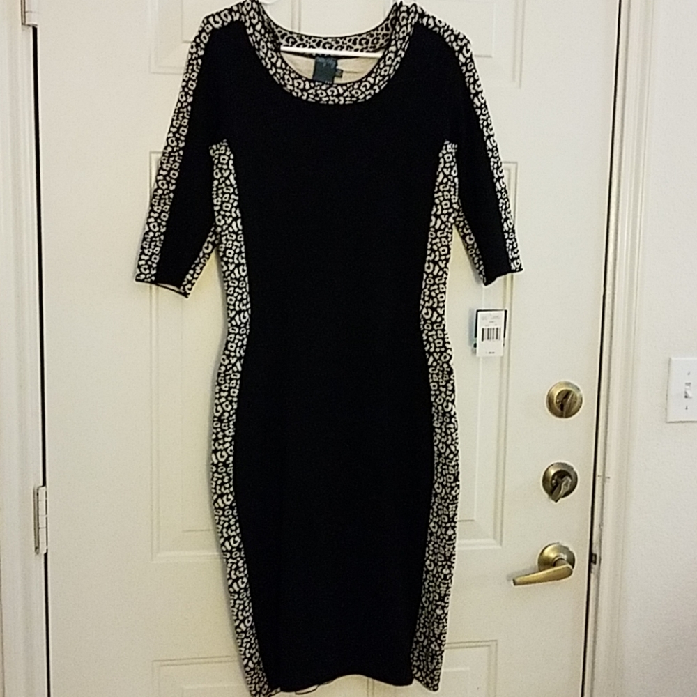 Gabby Skye Sweater Dress in Petite Medium.
